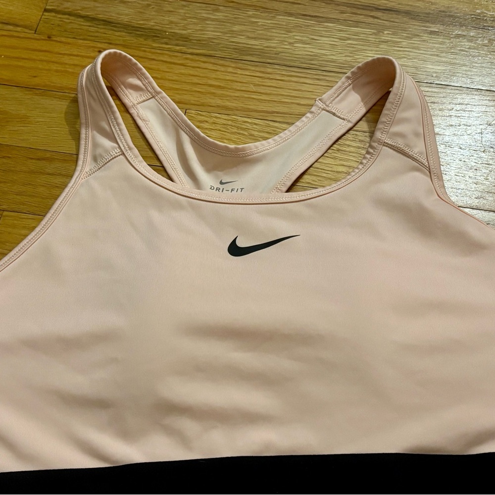 Nike Dri-FIT Light Peach Sports Bra
